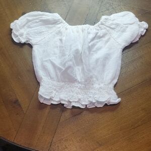 🐻 White Kids Blouse
